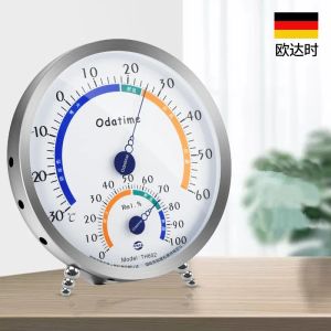 Gauges Odatime Stainless Steel Thermometer Hygrometer Street Thermometers Outdoor Window Thermohygrometer Measuring Instruments Tool