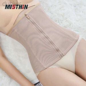 Cintura dimagrante misthin corsetto di corsetto Wrapper body shaper per donne alla pancia piatta Delizia postpartum Postpartum Colombian Tammella Controllo della pancia 240409 240409