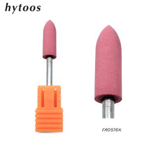 HYTOOS 5*16mm Silicone Pedicure Drill Bit 3/32" Rotary Burr Bits For Manicure Nail Drill Accessories Foot Polishing Tool-FA0516K