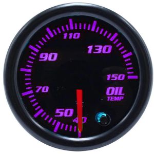 Oil temperature Gauge Car Auto 12V 52mm 7 Color Universal Boost Water temp Oil pressure Voltmeter Air fuel ratio Tachometer RPM