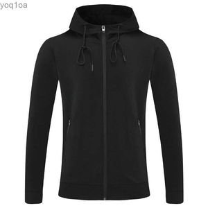 Herrjackor Mens Sports Hoodie Zipper Outdoor Vandring Bicycle Coat 2021 Ny Autumn Training Fitness Jacket Thin Mens Running Long Sleevesl2404