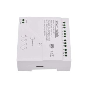 4CH WIFI Smart Home Motor Controller Micro USB5V/AC85V-250V RF433 Fjärrkontrollrelä Switch Module