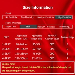 弾性アームレストソファは、1/2/3/4シートに使用できますl形状ソファカバーカウチソファカバーリビングルーム