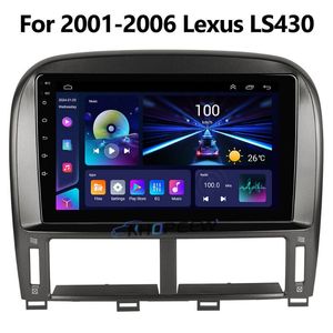 2001-2006의 8 코어 4+64GB Lexus LS430 안드로이드 13 자동차 라디오 자동차 GPS WiFi 4G