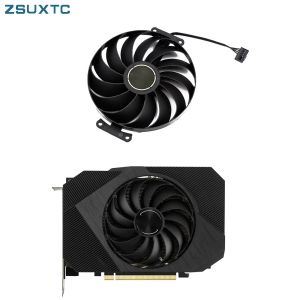 Pads 95mm 6Pin T129215SU CF1010U12D RTX3050 RTX3060 GPU -Lüfter für ASUS RTX 3050 3060 Phoenix ITX Graphics Card Cooling Lüfter