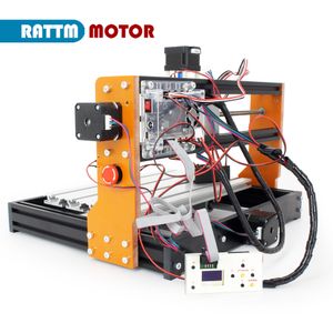 2022 Novo CNC 3018 Pro Machine de roteador a laser Diy Mini Machine 3 Eixo PCB PVC Milling Gravador + Parada de emergência + interruptor limite