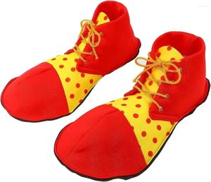 Party Supplies Clown Costume Shoes Unisex Carnival Accessories For Masquerade