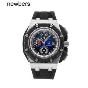 男性Audempigut APS Factory Watch Swiss Movement Royal Oak Offshore Automatic Platinum Watch 26290Po OO A001VE.019MCK