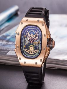 2020 Hela billiga herrarna Luxury Watch Male Sport Wristwatch Fashion Ghost Watches For Men and Women3027765