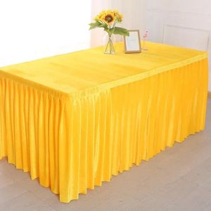 Table Cloth Activity Office El Room Tablecloth Velvet Set Rectangular Conference White