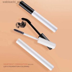 Mascara Eye Makeup Vegan Defining Clear Gel Lash Brow Mascara 4D Volume 2 in 1 Mascara with Styling Gel L49