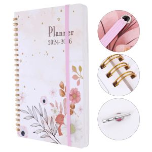 Notebooks Portable Schedule Planner Account Book Budget Journal Budgeting Notebook Notepad Agenda Binder Clips