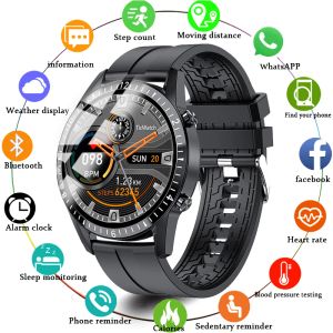 Pulseiras 2021 Smart Watch Telefone Touch Touch Screen Esporte Fitness Watch IP68 BluetoothCompatible à prova d'água para Android iOS Smartwatch Men