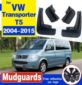 Mudflap dla Transportera VW T5 Caravelle Multivan 2004 ~ 2015 Fender Mud Guard MotGuard Flap Flap Motgaard Akcesoria 4646350