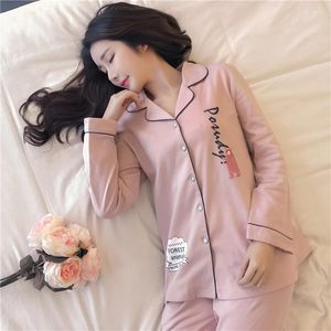 Hemkläder Baju Tidur Women Pyjamas Set Casual Nightpants Nightwear Gilr