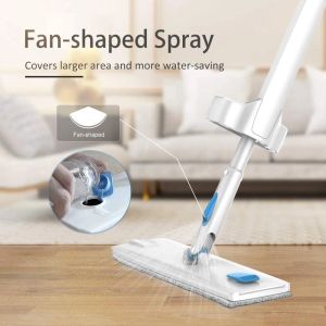 Eyliden 360 Degree Handle Spray Mop with Reusable Microfiber Pads and for Home Laminate Wood Ceramic Tiles Floor Cleaning