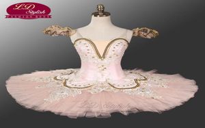 PESCH Fairy Classical Ballet Tutu LD0028 MENINAS PLATTER TUTUS Pink Profissional Tutu Desempenho adulto Panqueca Tutu Costume6751395