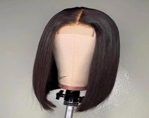 ISHOW 2x6 BOB WIG BRAIL WIG Brasileira Virgem Virgem Humana Hair Wigs Pré -Puqued Swiss Lace Front Wig Para mulheres meninas todas as idades NATU8392739