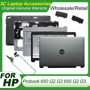 Kılıflar HP Probook için Yeni Dizüstü Bilgisayar Kılıfı 650 G2 G3 655 G2 G3 LCD Arka Kapak Ön Çerçeve Palmground Alt Kılıf Üst ​​840724001 840726001