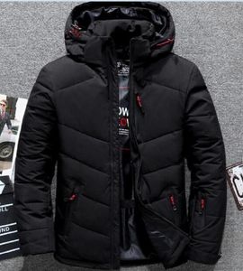 Neu The Men Clothing Down Jackets Kapuze Winter Halten Sie Warm Down Coats Herren Gesichter Outdoor Dicker Jackets Outwear Goose Parkas3057810