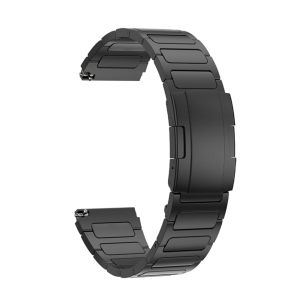 22mm de tira de titânio de luxo para Garmin Forerunner 265 255 Música Vivoactive 4 Venu 2 Band for Huawei Watch 4 Pro GT 3 2 Metal Men