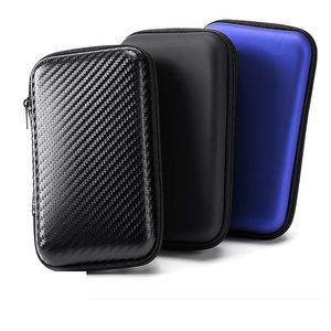 Elektronikresearrangör Hard Portable Power Bank Case Sock Proof Bärande fall Hårt skyddande EVA -fodral för laddningskabel