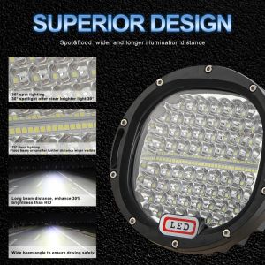 7" IP68 Off-road Spot Flood LED Roof Work Light Bar For ARB Offroad SUV Car 4x4 4wd Ford Jeep Pickup Truck Lorry