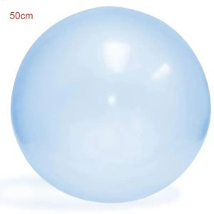 Sıcak 50cm Yumuşak Şişirilebilir Su Dolu Kabarcık Topu Çocukların Açık Hava Oyuncak Oyuncak Oyuncak Oyuncak Eğlence Yeniden Kullanılabilir Su Balonları