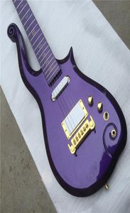 Popular vendendo sh pickup wrapwind ponte purple príncipe colocado no pescoço guitarras elétricas guitarra4083697