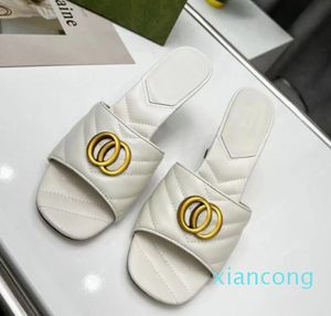 2024 New Style Girls Slippers Designer Sandals Ladies Fashion Classic High каблуки