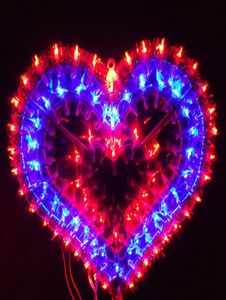 O festival da primavera Lights Decoration Valentine039s Day Wedding Layout Window Decoration Do Do Love Marriage Decoration Led L1800190