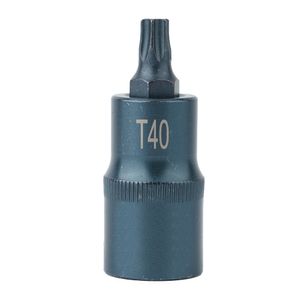 Torx skruvmejselbitverktyg 1/2 Socket Bits Adapter T30 T40 T45 T50 T55 T60 T70 1/2 tum Adapter Handverktyg Multifunktion