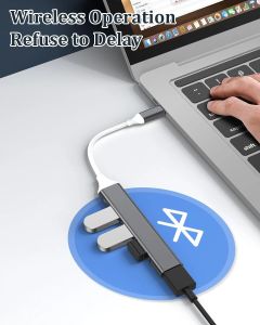 USB3.0 Hub Type C till 4 Ports USB Hub 5Gbps USB3.0 Adapter för MacBook Pro Air M1 PC Laptop Accessories USB C Hub Splitter