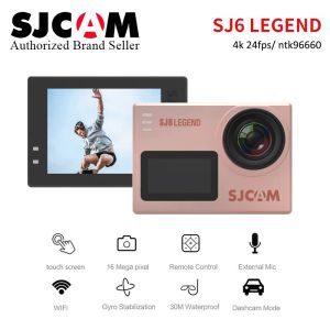 Kameralar Notek 96660 SJCAM SJ6 Efsane WiFi ActionCamera 4K 24fps Gyro 2.0 Touch Sport Camorder Dalış SJ 6 Mini DV Cam