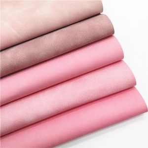 Two Tones Suede Synthetic Leather Faux Fabric Sheets Felt Backing Vinyl For Earrings bag Bows DIY GM3058C