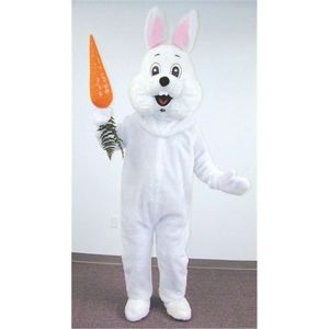 Costumi di mascotte Mascotte Costumi Schiuma Scapila Pasqua Bunny Cartoon Plusleo Fancy Abito Mascotte Halloween Costume Ceh