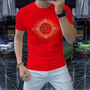 2024 camisetas masculinas de moda masculino tampas respiráveis de manga curta Tees de exercícios de perfuração quente masculino Mulheres camisetas de verão t shirt masculina m-4xl