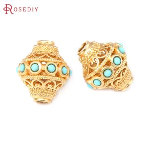 5 pezzi in ottone in ottone colorato in oro opaco speciali vintage perline nepalese per perle da distanziali perline per perle di gioielli per la creazione di gioielli fai da te accessori fai -da -te