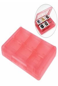 28 w 1 w odstępstwie do wstrząsu pudełko na kaset Akcesoria Ochronne Plastikowe Plastialna karta gier Tward Hard Shell dla Nintendo DS 3DS6426387