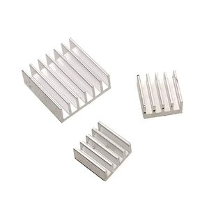 3 PCS + Perekat Raspberry Pi, Murni Aluminium kylfläns Set kit Radiator Untuk Pendinginan Raspberry Pi 2 B GRATIS PENGIRIMAN