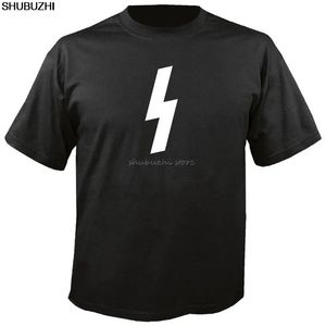 SOWILO RUNE BLACK TILTER S SUN ENERCÊNCIA DE ENERGIA ASATRU odin Nórdico de verão Menina de algodão Tshirt Male Teeshirt 240409