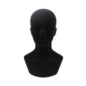 Practical Polystyrene Styrofoam Foam Male Mannequin Head Man Model Stand Wig Hair Headset Head Mannequin Rack