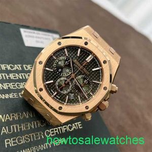 AP Pulso funcional Relógio Royal Oak Offshore 26320 ou Mecânica Automática 18K Rose Gold Luxury Mens Watch
