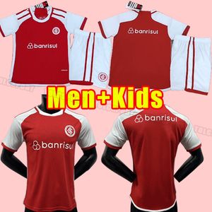 24/25 SC Internacional Soccer Jerseys WESLEY TAISON EDENILSON D'ALESSANDRO LIZIERO 2024 2025 BUSTOS GABRIEL men women football shirt Fans Player Version kids child