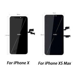 Incell/OLED LCD för iPhone X XR XS 11 12 11 Pro Max 13 13 Mini LCD Display Pekskärm Digitize Assembly Replacement