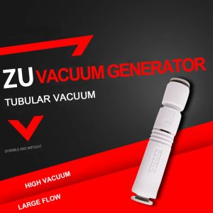 Gratis fartyg SMC Chuck Straight Type Zu05S Zu07S Zu05L Zu07L Pneumatic Zu Tube Vakuumgenerator Negativ tryck Vakuumgenerator