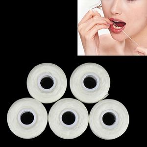 105pcs/3 Packs Neues Zahnstocherwerkzeug Federbewerber Zahnseide Halter zwischen kieferorthopädischen Klammern Brücke Hilo Dental Mund sauber