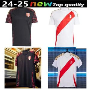 2024 2025 Copa Americ Peru Soccer Jerseys 24 25 Home Away Seleccion Peruana Cuevas Pineau Cartagena Abram Football Shirt Fans