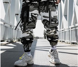 Уличная одежда Techwear Tactical Camo Jogger Pants Men Men039S2322274