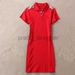 Designers femininos vestidos casuais vestido de verão moda 100% algodão roupas de camisa A-line saia fresca doce cor múltipla tamanho asiático hh8277